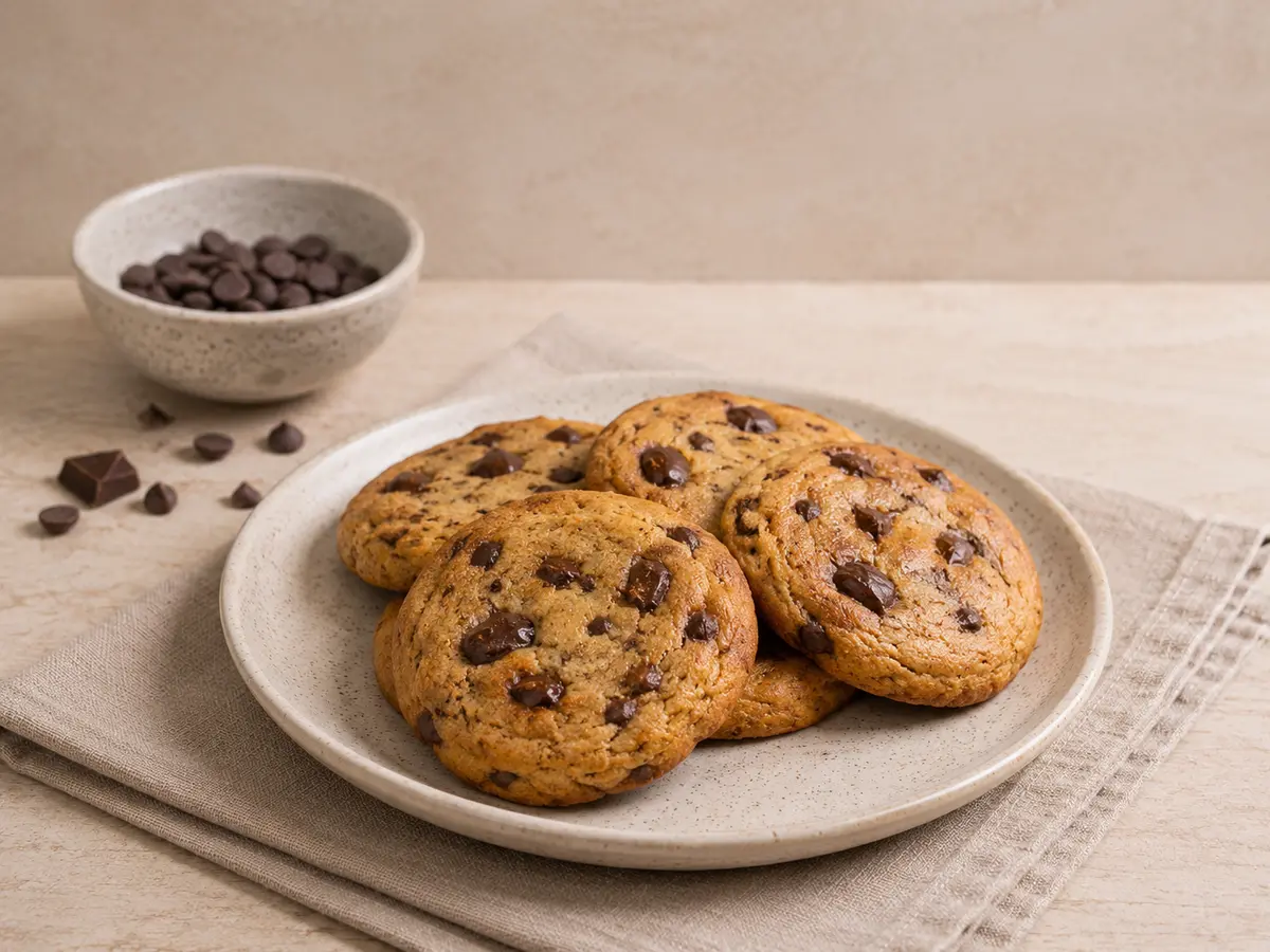 Galletas Chocochips, listas para hornear